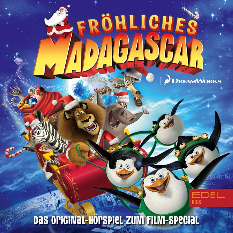 Cover Fröhliches Madagascar (Das Original-Hörspiel zum Film-Special)
