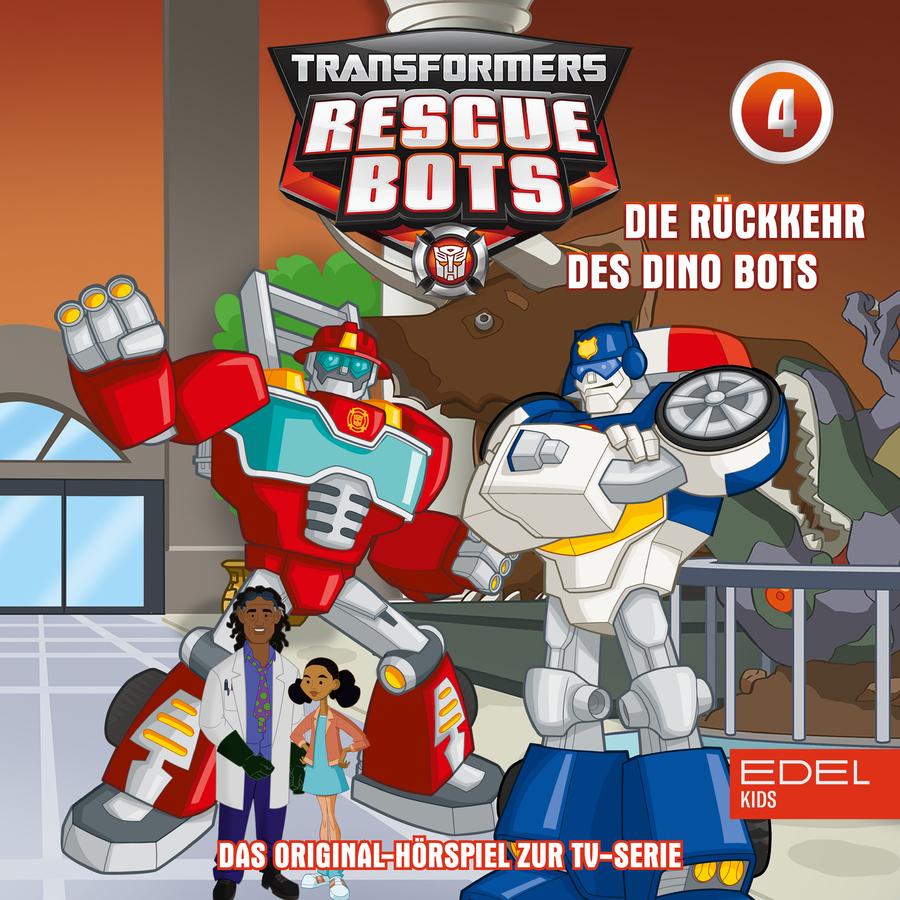 Cover Folge 4: Ärger auf hoher See / Die Rückkehr des Dino Bots (Das Original-Hörspiel zur TV-Serie)