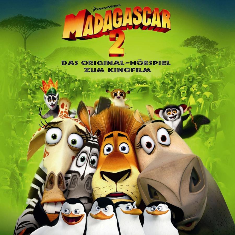 Cover Madagascar 2 (Das Original-Hörspiel zum Kinofilm)