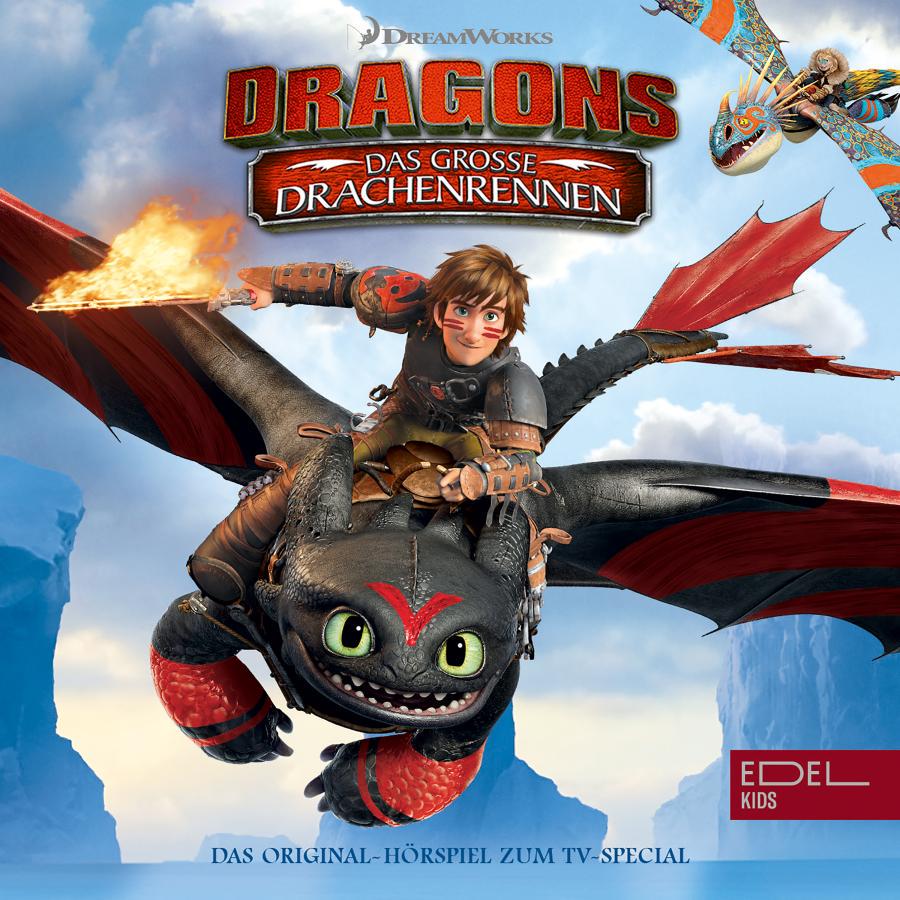 Cover Das große Drachenrennen (Das Original-Hörspiel zum Film-Special)