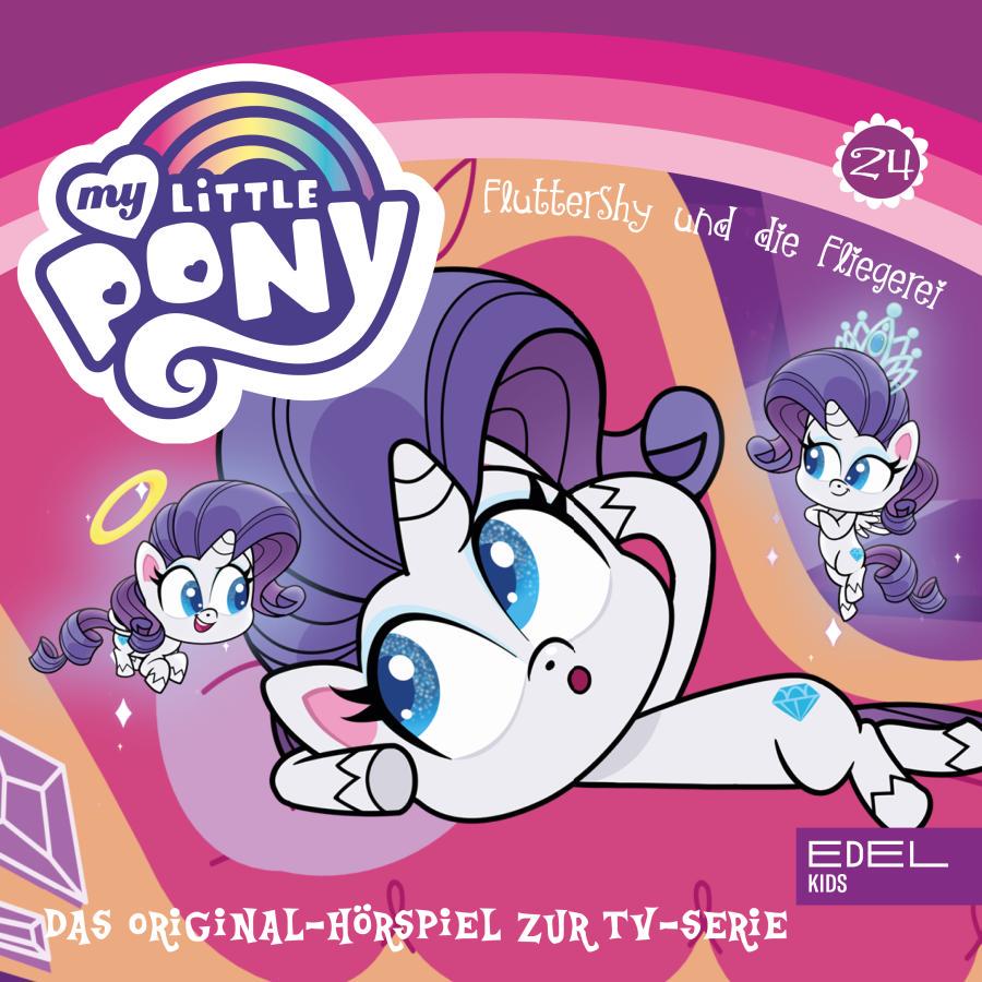Cover Folge 24: Spike, das Drachenpony / Fluttershy und die Fliegerei (Das Original-Hörspiel zur TV-Serie)