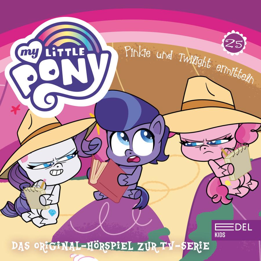 Cover Folge 25: Gabby Gums macht Geschichte / Pinkie und Twilight ermitteln (Das Original-Hörspiel zur TV-Serie)