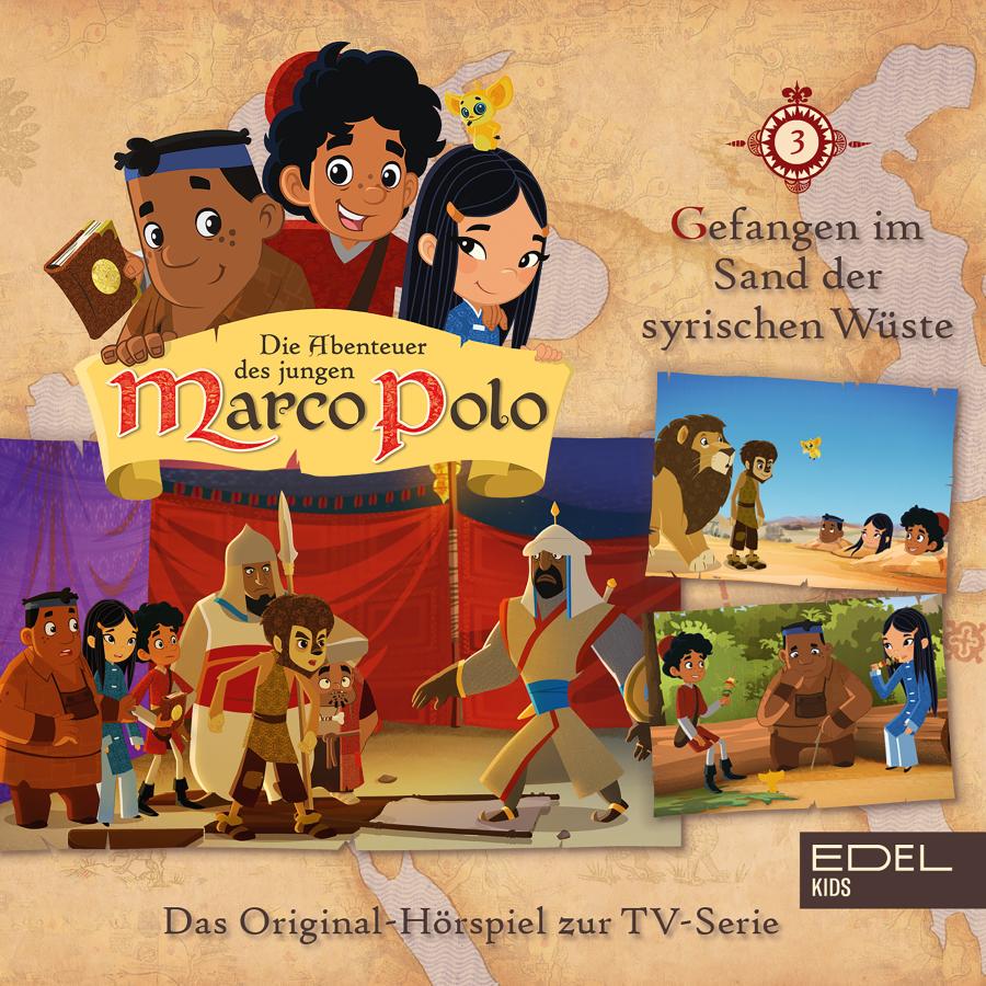 Cover Folge 3: Gefangen im Sand der syrischen Wüste / Schwerer Abschied in Alexandretta (Das Original-Hörspiel zur TV-Serie)