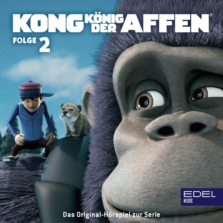 Cover Folge 2: Die Schlange auf der Lauer / Kong in 3D (Das Original-Hörspiel zur TV-Serie)