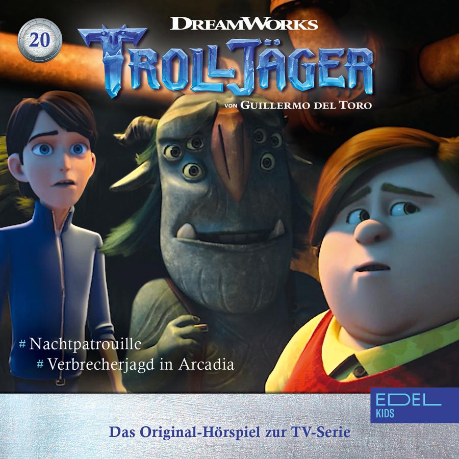 Cover Folge 20: Nachtpatrouille / Verbrecherjagd in Arcadia (Das Original-Hörspiel zur TV-Serie)