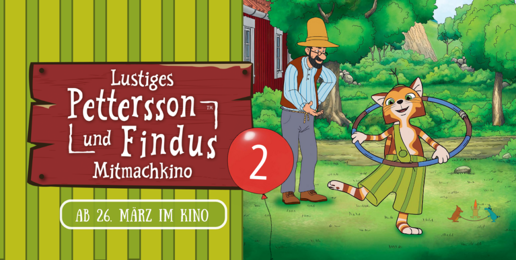 Das lustige Pettersson und Findus Mitmachkino 2 ab 26. März im Kino