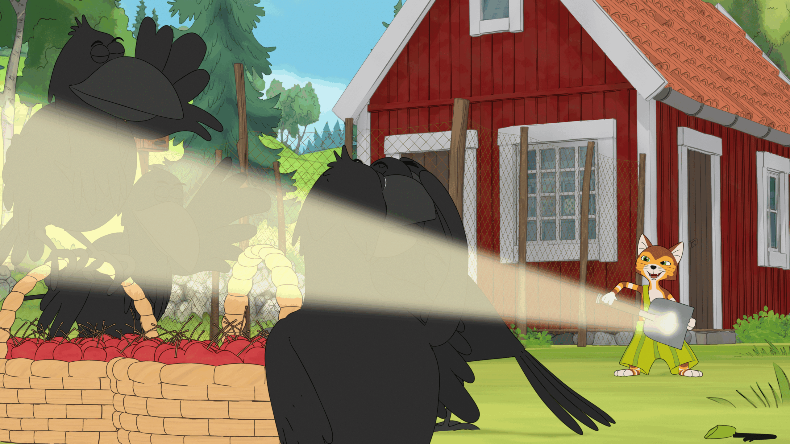 Szenenbild_Findus-in-Duell-unterm-Kirschbaum-2_Das-lustige-Mitmachkino-2