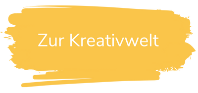 Gelber Klecks mit der Aufschrift "zur Kreativwelt". Der Klick auf diesen Klecks führt in die Kreativwelt von Moppi und der Leckerladen.