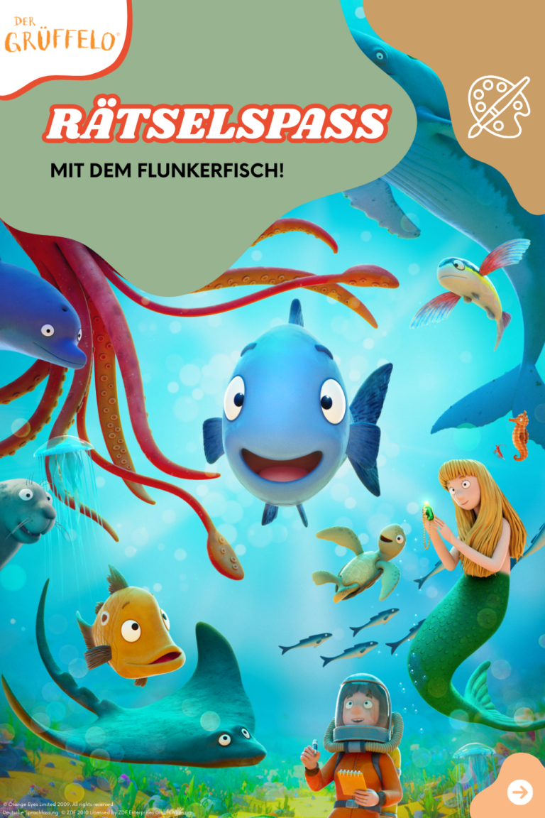 Rätselspaß mit dem Flunkerfisch