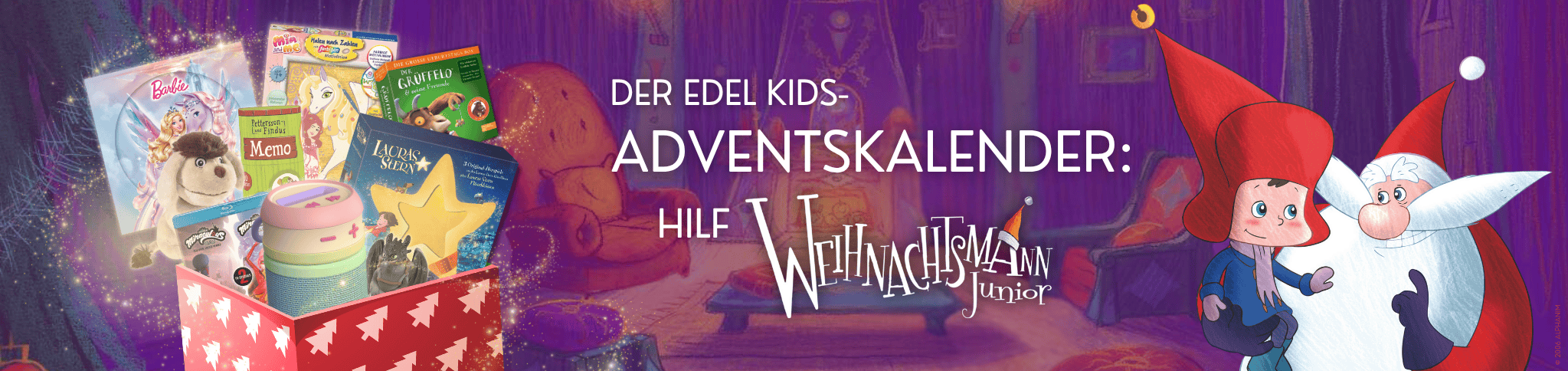 Edel Kids Adventskalender 2025 Banner