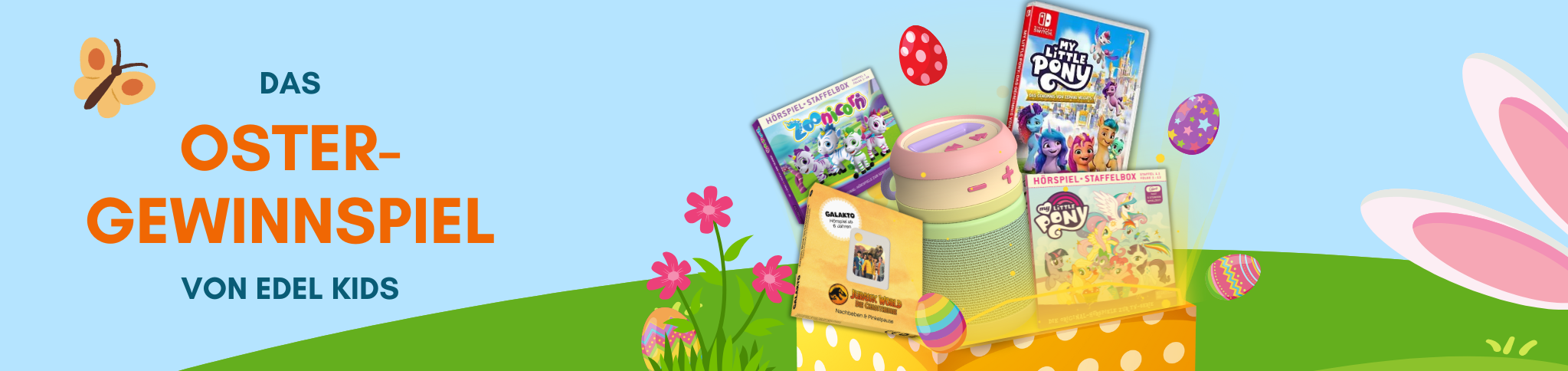 Edel Kids Ostergewinnspiel 2025 Banner Das Edel Kids Ostergewinnspiel 2025 Banner