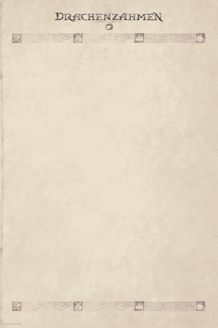 Bastelidee zum Ausdrucken und Beschriften, Briefpapier, Drachenbuch, Einzelseite