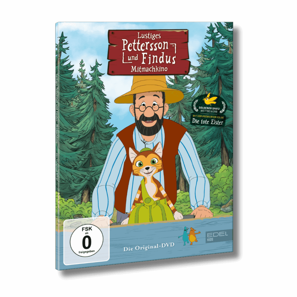 Produktbild der DVD zum Film "Das lustige Mitmachkino von Pettersson und Findus"