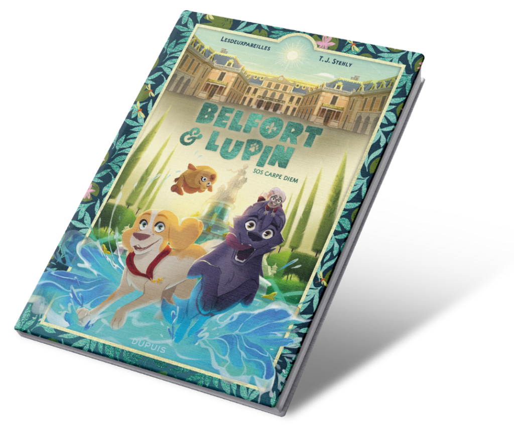 Darstellung des Belfort und Lupin Buchs.