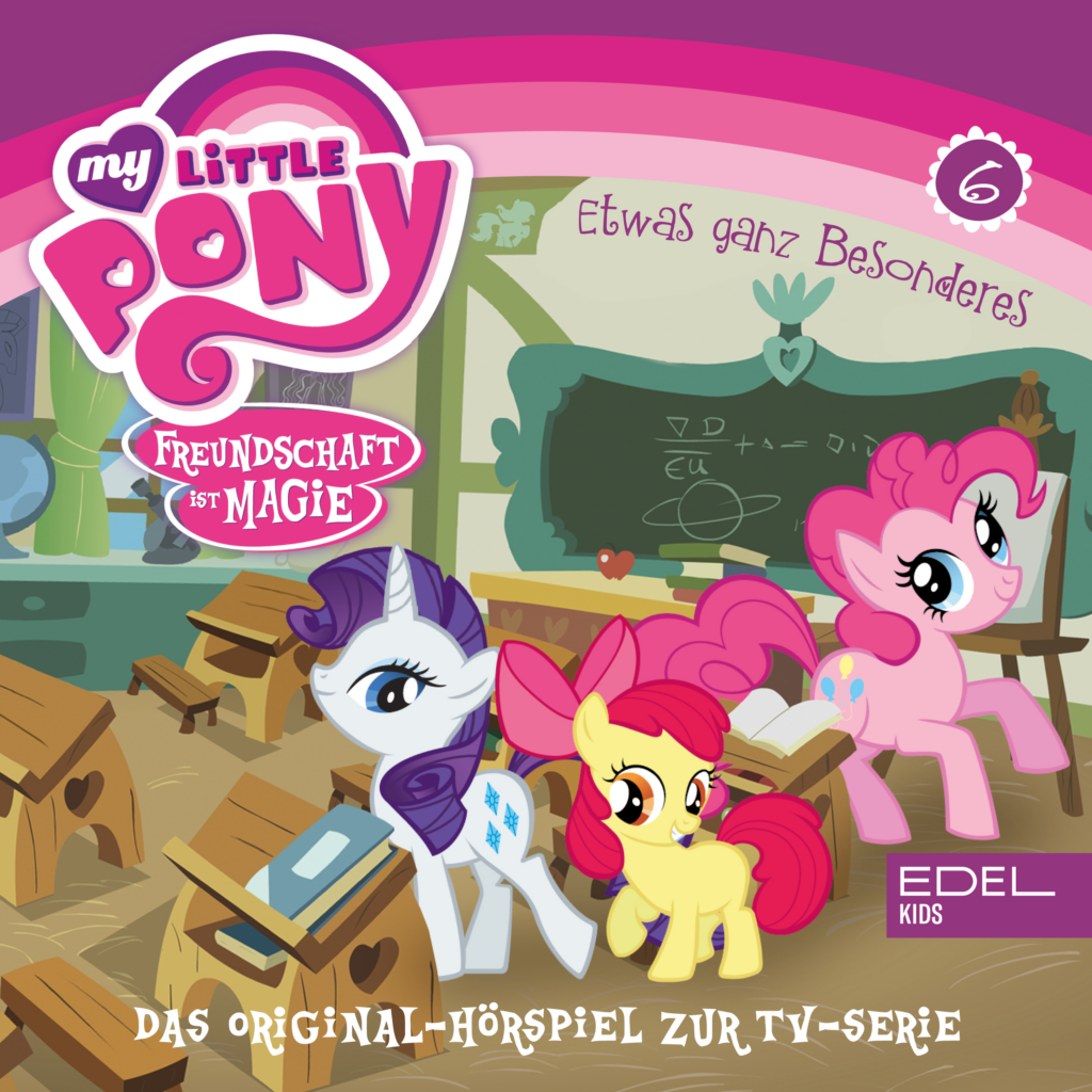 Hörspiel-Cover zum original-Hörspiel "My little Pony".